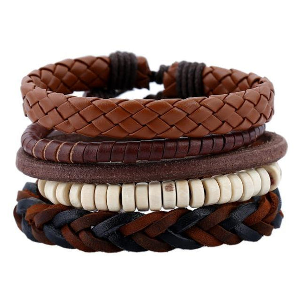 Punk Leather Bracelet