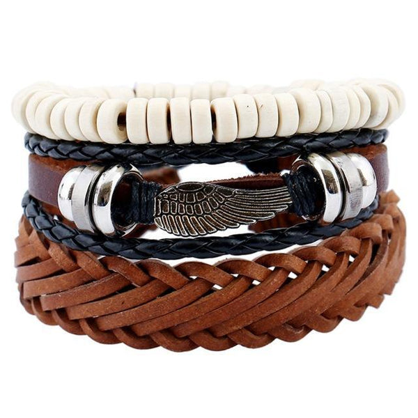 Punk Leather Bracelet