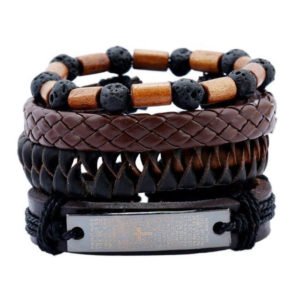 Punk Leather Bracelet