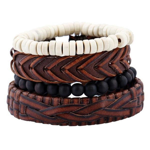 Punk Leather Bracelet